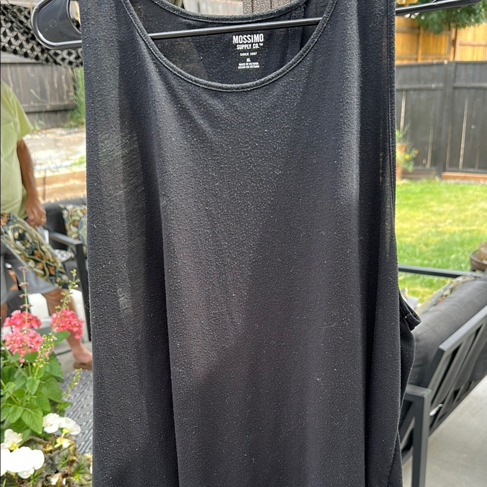 Mossimo Supply Co Black Sleeveless Tank Top